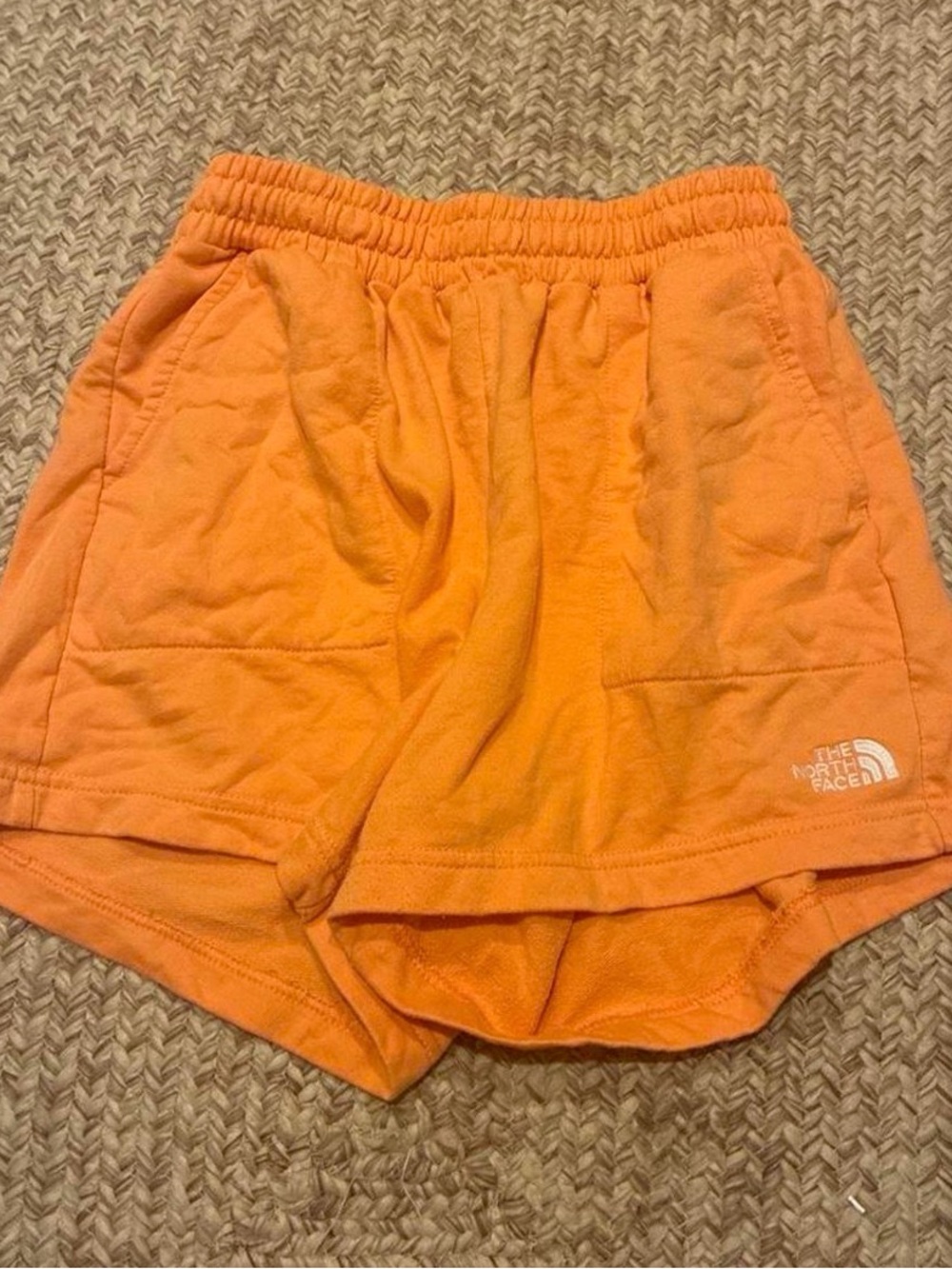 The North Face Bright Orange Women's Athletic Shorts